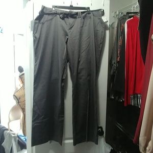 Gray dress pants